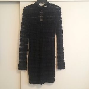 Lush Long Sleeve Lace Dress